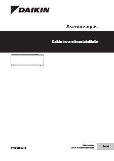 FTXF50F_Installation manual_3PFI748643-13M_Finnish download